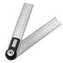 200mm 360 Digital Display Protractor angle finder ruler Inclinometer Goniometer Level Measuring Tool Electronic Angle Gauge