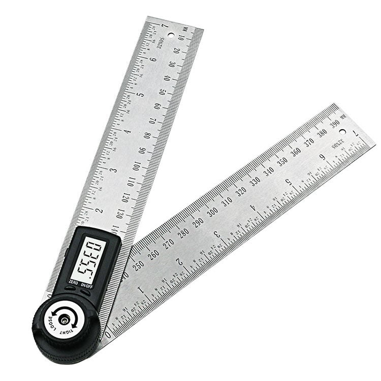 200mm 360 Digital Display Protractor angle finder ruler Inclinometer Goniometer Level Measuring Tool Electronic Angle Gauge