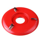 ARC 3-tooth Plane Woodworking Carving Tool Milling Cutter For 22mm Angle Grinder