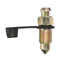 M10 x 1.0mm Motorcycle Brake Braking Caliper Bleed Screw Nipple with Dust Cap
