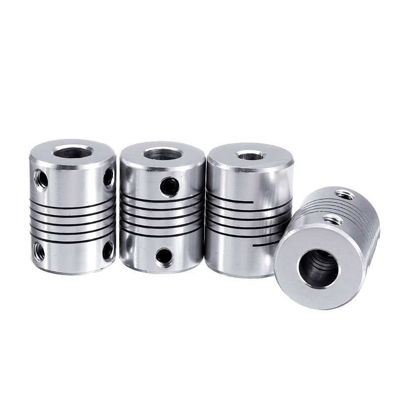 Anet 4Pcs D19L25 OD19x25mm 5x8mm Motor Jaw Shaft Coupler for RepRap 3D Printer