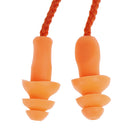10PCS Soft Ear Plugs Protector Hearing Protection Noise Reducer Banded Silicone Swimming Earplugs