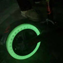 BIKIGHT 8.5inch Scooter Tire Fluorescent Shock Absorption Solid Wheels iaomi M365 Electric Scooter