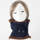 Unisex Windproof Knitted Hat Beanies Scarf Winter Warm Outdoor Camping Cycling Head Scarves