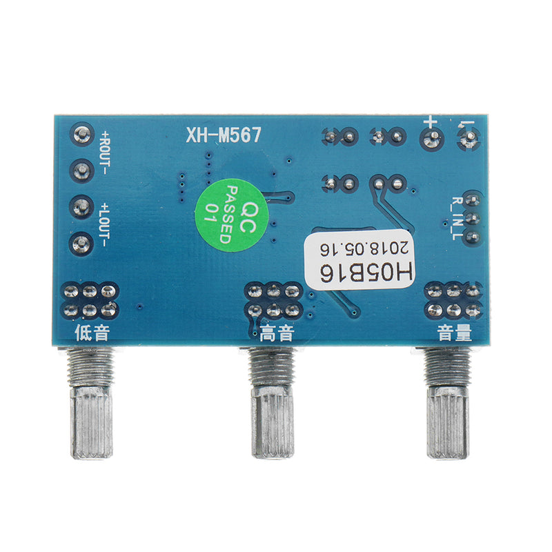 DC 12V To 24V 2X80W XH-M567 Dual Channel Digital Amplifier Board