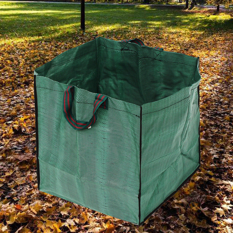 Reusable Waterproof Portable Duty Garden Waste Bag Refuse Sack Leaves Grass Bin
