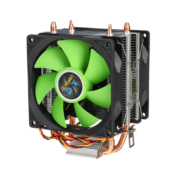 90mm 3Pin CPU Cooler Heatsink Quiet Fans For Intel LGA775/1156/1155 For AMD/AM2/AM3 Dual-sided Fan