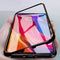 Bakeey 360 Magnetic Adsorption Flip Metal Clear Tempered Glass Protective Case for Xiaomi Mi8 SE