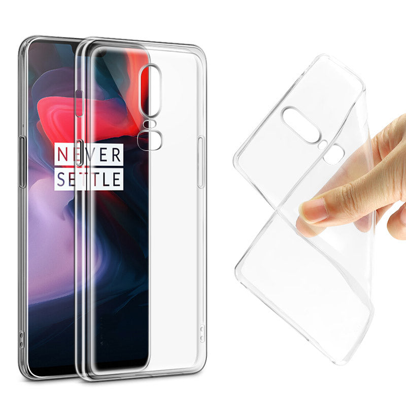 Bakeey Ultra-thin Transparent Soft TPU Protective Case For OnePlus 6