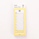 ZAOMO JHB01 3 Pcs Daily Weekly Monthly  Planner Life Sticky Notes Memo Pad Schedule Notebook Tearable Diary Plan Paper Notepad