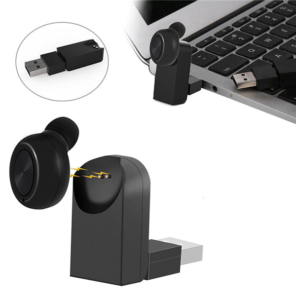 Bakeey X17 Portable USB Magnetic Charge In-ear Stealth Unilateral bluetooth Earphone