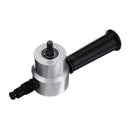 Drillpro Red/Gold/Grey Double Head Sheet Metal Nibbler Cutter Drill Attachment Metal Sheet Cutter