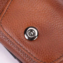 Outdoor Vertical Leather Men Sport Waist Pack Portable Zip Coin Purse Phone Bag