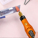 HILDA 2 Pack MD3326C USB Charging Rotary Tool Kit 3.6V Cordless Variable Speed Electric Grinder Drill with Accessories