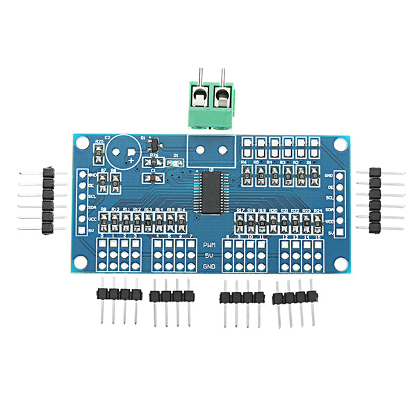 5pcs  16 Road PWM/Servo/Steering Gear Drive Plate Controller Module Robot IIC PCA9685
