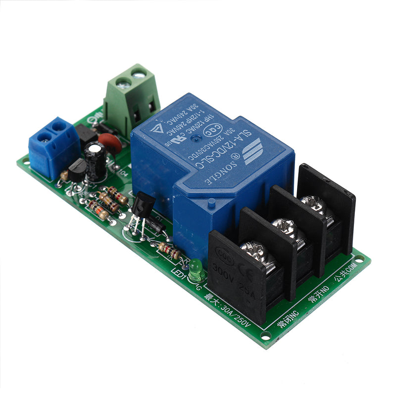 JK01-30A 12V 0-60Min Trigger Delay Optocoupler Isolation Multi-function Relay Module 30A Timer Relay