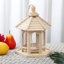 Wooden Hanging Bird Feeder Wild Bird Hotel Outdoor Garden Decorations Nest Box