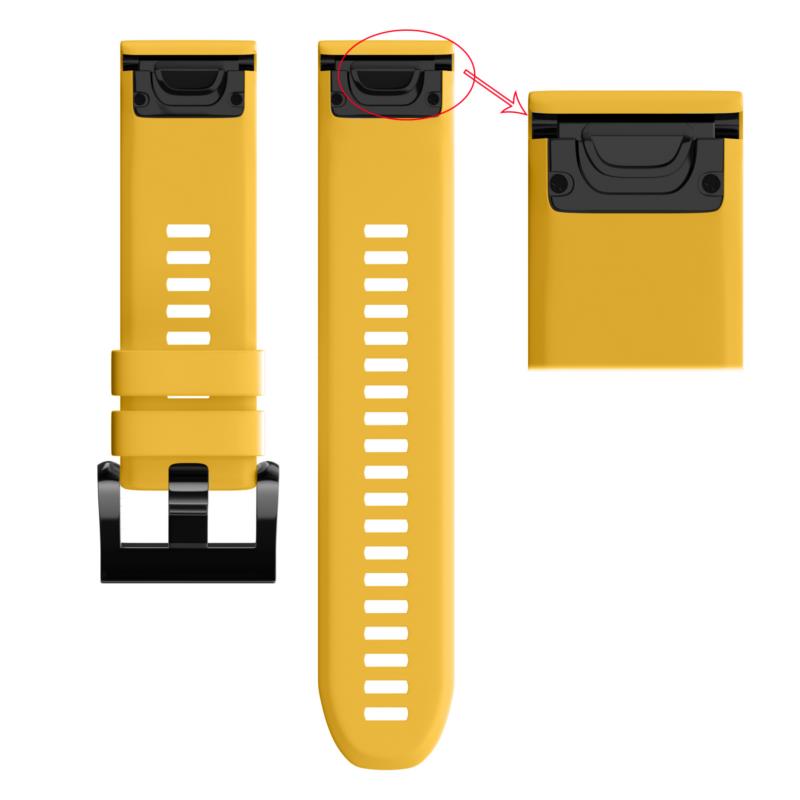 22mm Silicone Replacement Strap Watch Band for Garmin Fenix 5/Forerunner 935