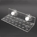 Acrylic Aquarium Coral Frag Plugs Rack Stand Bracket Holds Live Fish Tank Suction Cup