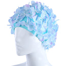 Flowers Design Cap Delicate Personalized Three-dimensional Petal Swimming Caps for Long Hair Sale
