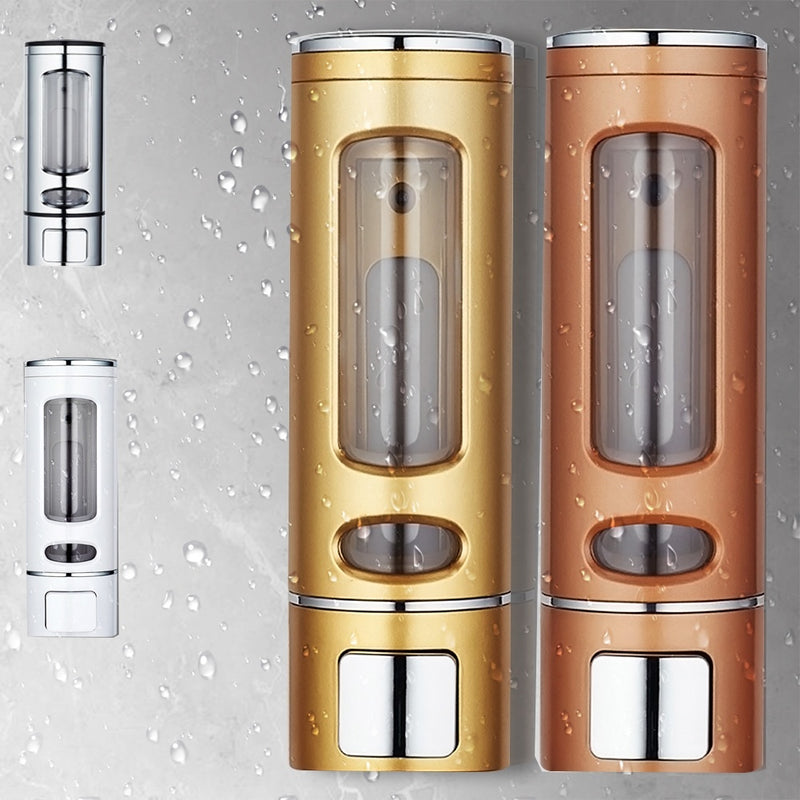 400ml Wall Mount Liquid Soap Kitchen Bathroom Shampoo Dispenser Soap Dispenser