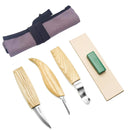 6pcs Wood Carving Hand Chisel Tool Set Professional Woodworking Alloy Steel Chisel Tool