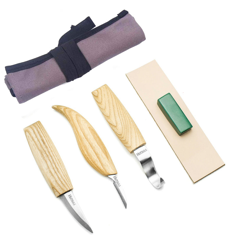 6pcs Wood Carving Hand Chisel Tool Set Professional Woodworking Alloy Steel Chisel Tool