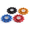 Qikour Cycling Bicycle Bike Rear Derailleur Ceramic Guide Pulley 12T Tooth Guide Wheel