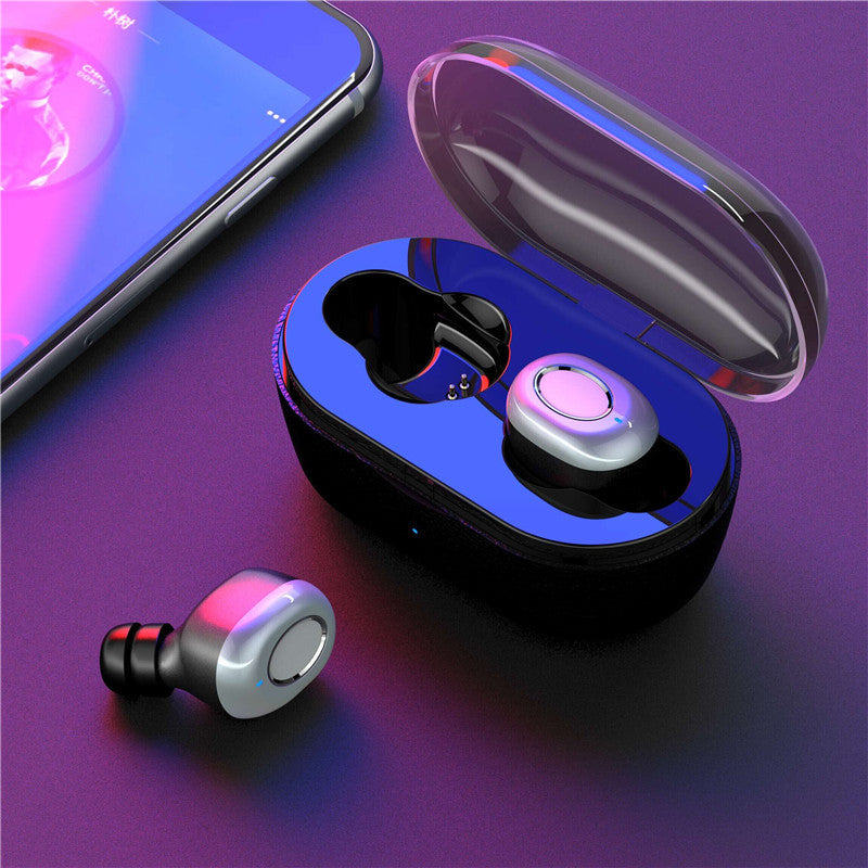[True Wireless] HiFi TWS bluetooth 5.0 Earphone IPX5 Waterproof Stereo Headphone with Charging Box