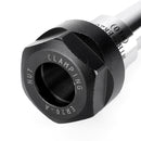 Machifit 7Pcs ER20 Spring Collet with MT2-ER20-M10 Spring Collet Chuck Holder CNC Milling