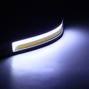 2PCS COB LED Car DRL Daytime Running Lights Driving Turn Fog Lamp Waterproof 12V Dual Color 27cm