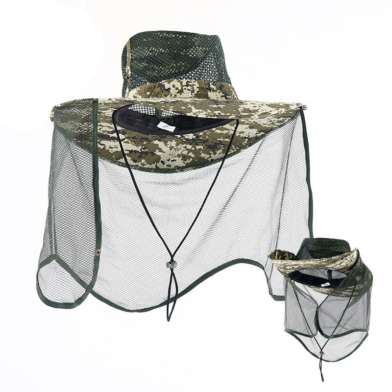 Naturehike Anti-Mosquitoes Hat Insect Bee Head Protector Cap Camping Fishing Fishermen Hat