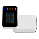 Bakeey Foldable Design QC3.0 4 USB Type C Wireless USB Charger Socket EU US UK With LCD Display