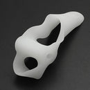 2Pcs Soft Silicone Gel Toe Separators Straightener Corrector Bunion Protector