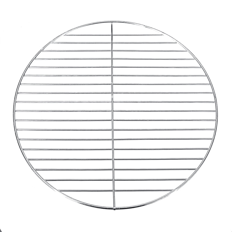 25cm Round BBQ Grill Grate Charcoal BBQ Grill Pan Replacement Metal Cooking Barbecue Mesh Frame