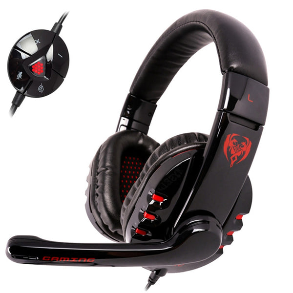 SOMiC G927 Virtual 7.1 Surround USB Gaming Headphone 2.9 Meters Long Wire Headset With Microphone for Computer Profession Gamer