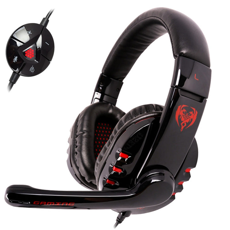 SOMiC G927 Virtual 7.1 Surround USB Gaming Headphone 2.9 Meters Long Wire Headset With Microphone for Computer Profession Gamer
