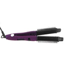 4 in 1 Dual Ionic Ceramic Hair Straightener Curler Wand Curling Iron Brush Roller