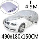 Universal Size L Indoor Outdoor Auto Case Full Car Cover Sun UV Snow Dust Resistant Protection