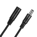 Hiseeu DC 12V 5m Camera Power Supply Extension Cable Expanded Video Cable Male to Female for Security IP Camera