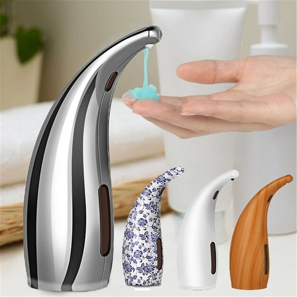 300ml Automatic Soap Dispenser Auto Sensor Liquid Smart Hand Washer Bathroom