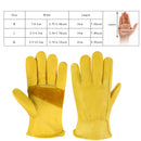 Heavy Duty Leather Gardening Work Outdoor Gloves Men Women Thorn Proof Work Gloves