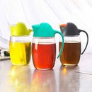 Creative Penguin Automatic Flip Oil Leak Proof Vinegar Dispenser Glass Flavouring Tool Pouring Spout