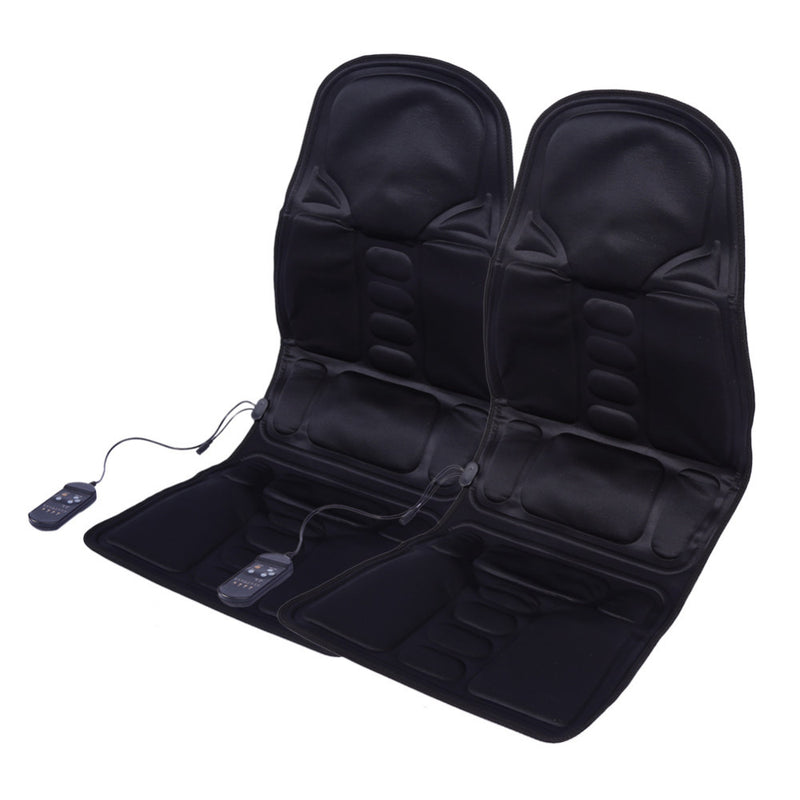 Electric Back Neck Massage Chair Seat Auto Car Home Office Full-Body Lumbar Chair Massage