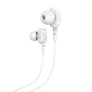 HOCO M62 3.5mm In-ear Stereo Earphone Dual Drive Headphones with Mic for iPhone Samsung