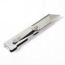 WORKPRO 3pcs Folding Practical Cutter Set Stainless Steel Cutting Box Paper Quick Change Knif e