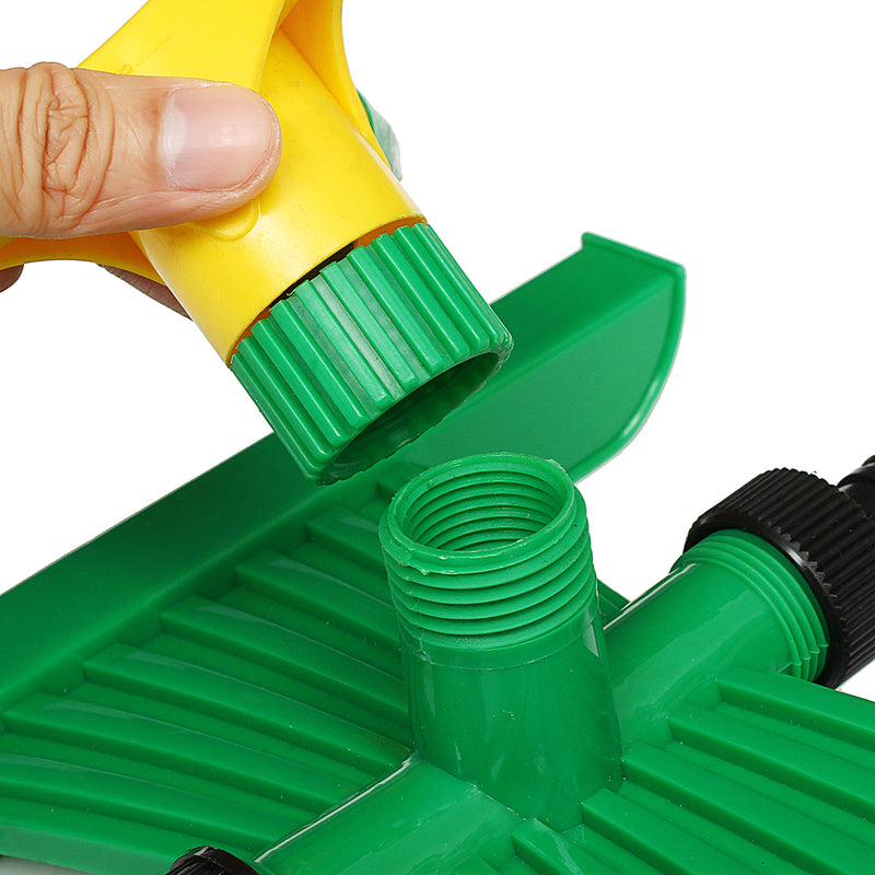 Rotating Impulse Sprinkler Garden Lawn Grass Watering System Water Hose Sprayer