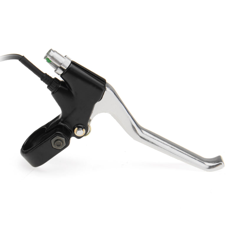 Brake Lever Handle Bar Grips with Cable For E-bike Mini Bike Electric Bicycle Scooter