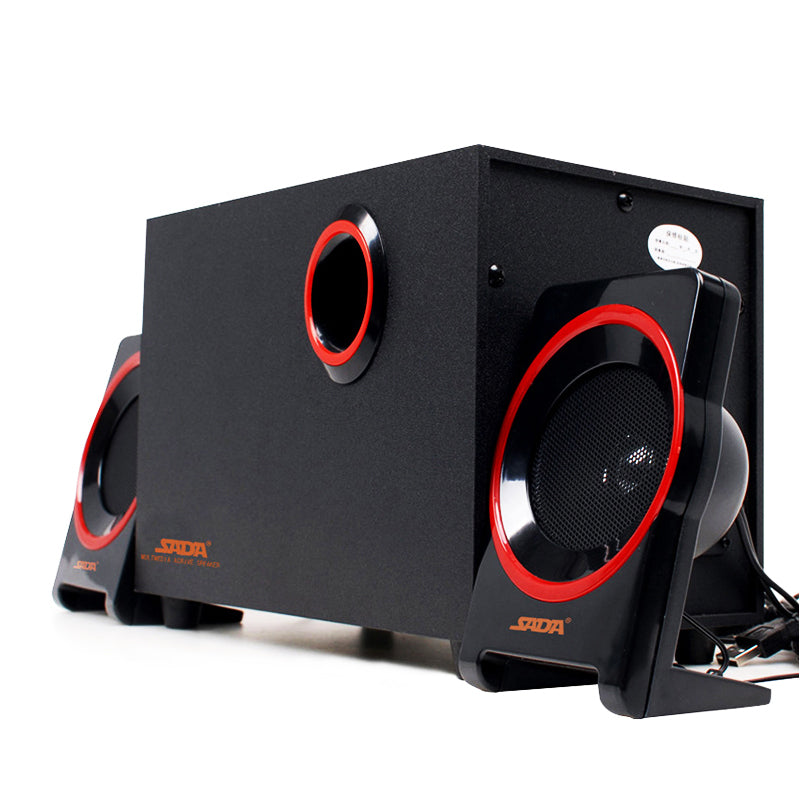 SADA SL-8018 Multimedia PC Mini Speakers USB Wireless Desktop Portable Speaker Subwoofer Computer Speaker