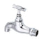TMOK DN15 1/2'' Brass Chrome Tap Water Nozzle Single Control Faucet Bathroom Balcony Tap Thread Connection w/ Switch